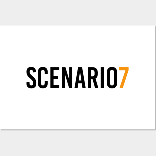 Lando Norris - Scenario 7 Posters and Art